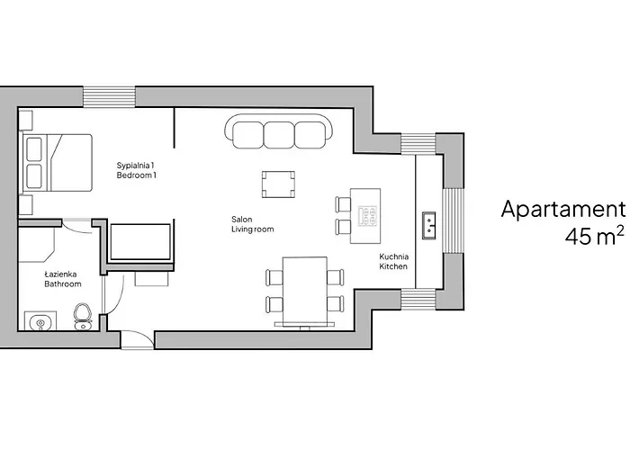 Sanhaus - Retro - Przy Plazy Z Parkingiem Apartment